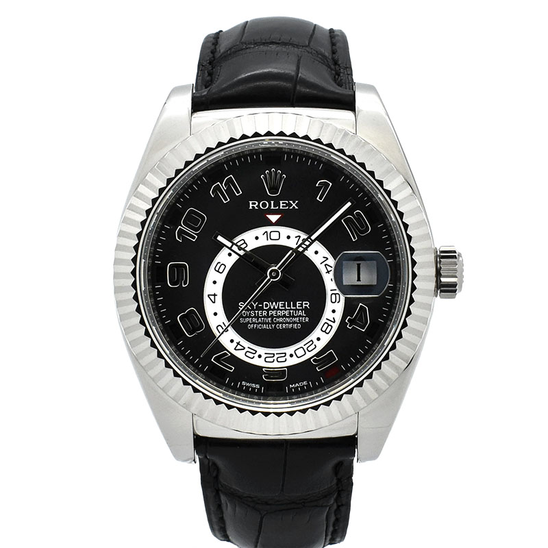 ロレックス　ROLEX　スカイドゥエラー　Ref.326139　18KWG　42mm　USED　中古