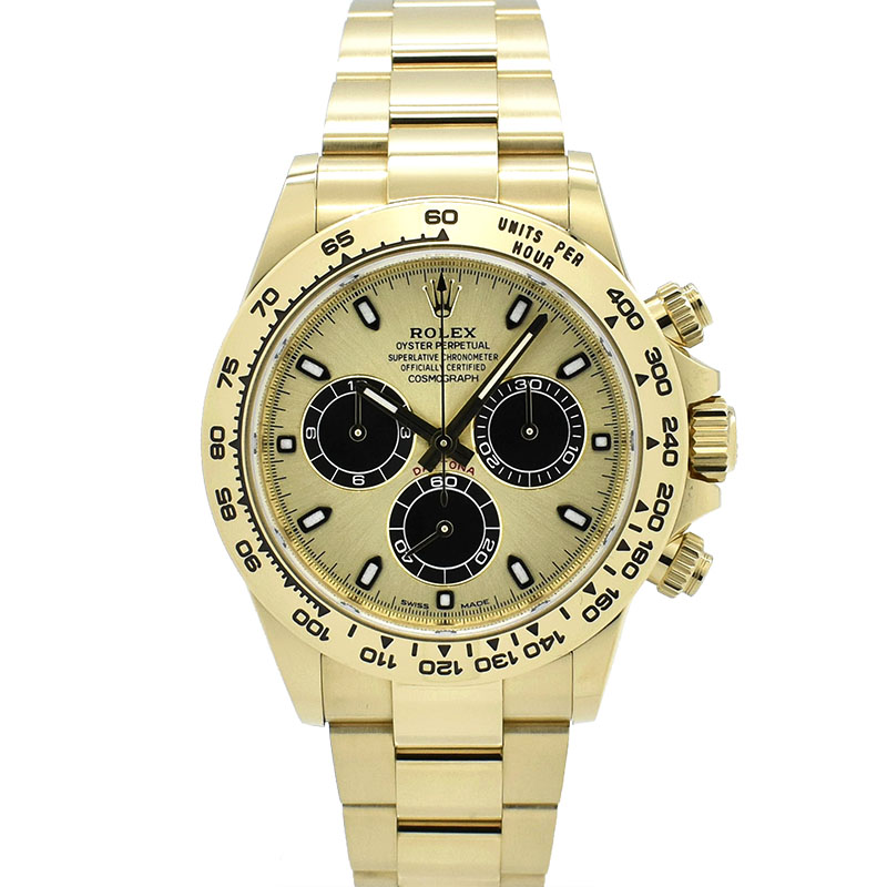 ロレックス　ROLEX　コスモグラフ デイトナ　Ref.116508　シャンパン/ブラック　18KYG　USED　中古