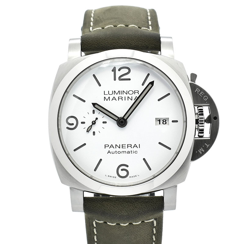 パネライ　PANERAI　ルミノールマリーナ　PAM01314　44mm　ホワイト　W番　USED　中古
