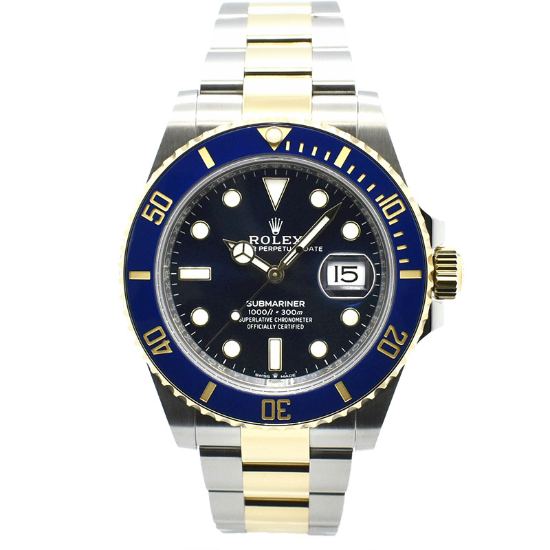 ロレックス　ROLEX　サブマリーナデイト　Ref.126613LB　18KYG/SS　41mm　USED　中古