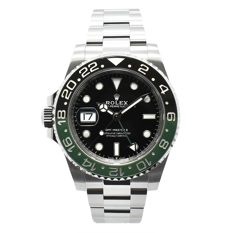 ロレックス　ROLEX　GMTマスター2　Ref.126720VTNR　グリーン/ブラックベゼル　40mm　USED　中古