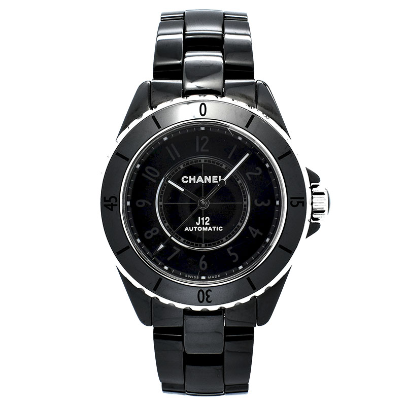 シャネル　CHANEL　J12 ファントム　H6185　ブラックセラミック　38mm　USED　中古