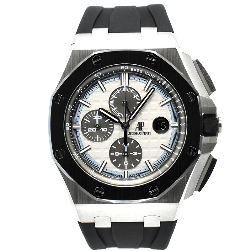 オーデマ・ピゲ　AUDEMARS PIGUET　ロイヤルオーク オフショア クロノグラフ　26417CN.OO.A002CR.01　18KWG　日本50本限定　44mm　USED　中古