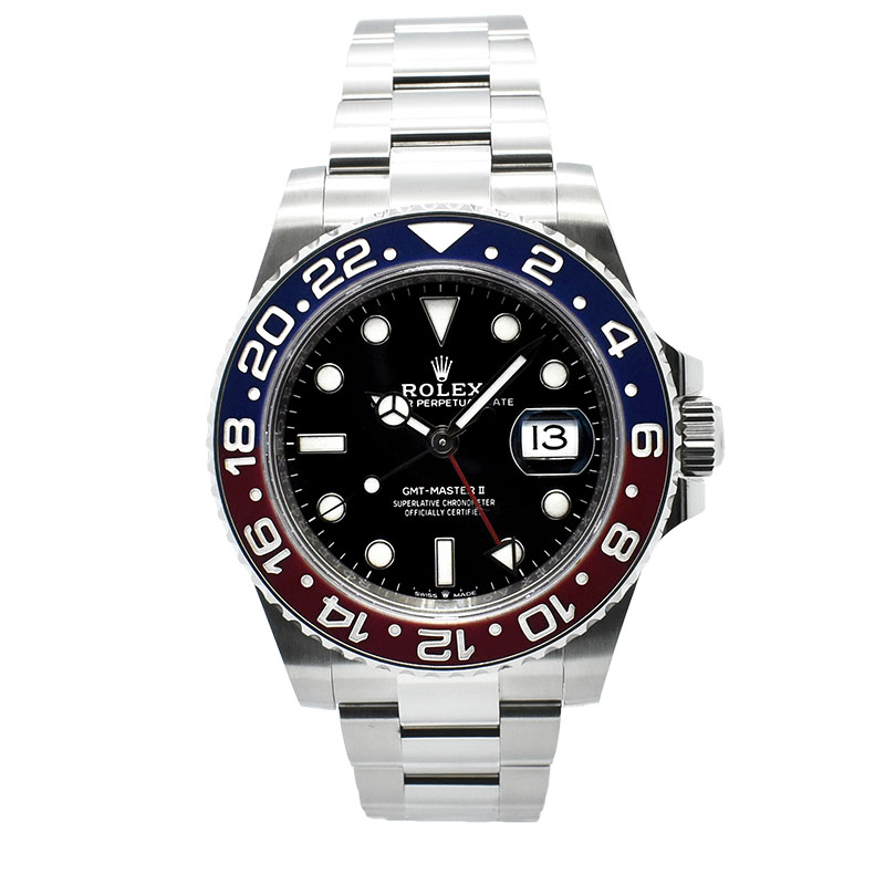 ロレックス　ROLEX　GMTマスター2　Ref.126710BLRO　ブルー/レッドベゼル　40mm　USED　中古