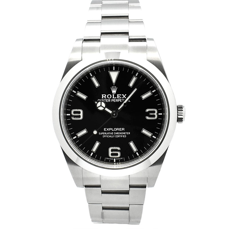 ロレックス　ROLEX　エクスプローラー1　Ref.214270　39mm　クロマライト　USED　中古