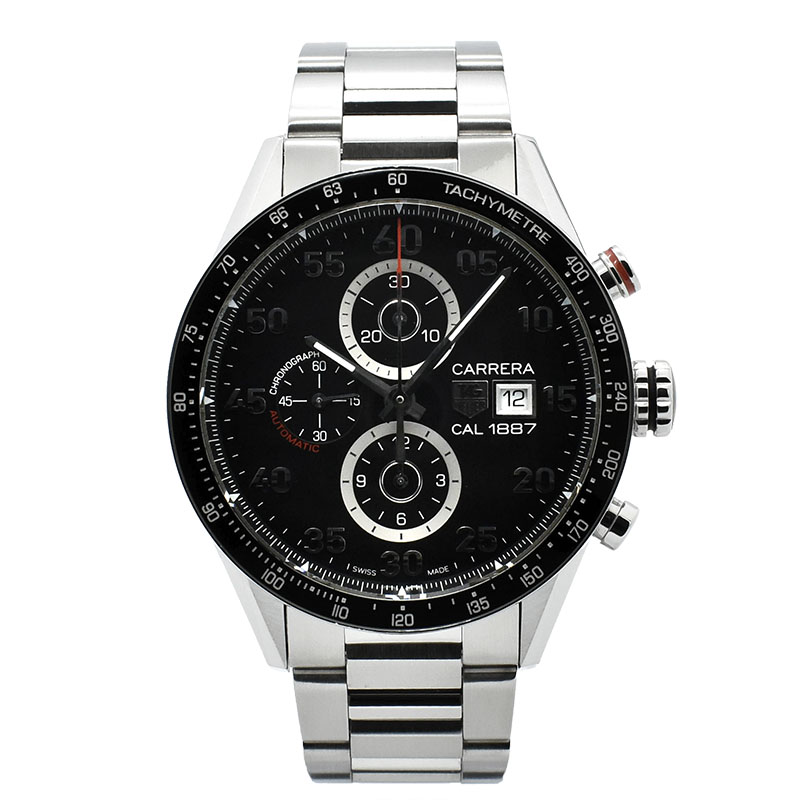 タグホイヤー　TAG HEUER　カレラ タキメータークロノ キャリバー1887　CAR2A10.BA0799　43mm　USED　中古