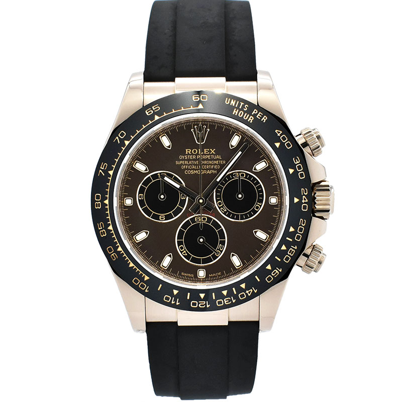ロレックス　ROLEX　デイトナ　Ref.116515LN　18KERG　40mm　チョコレート/ブラック　オイスターフレックス　USED　中古