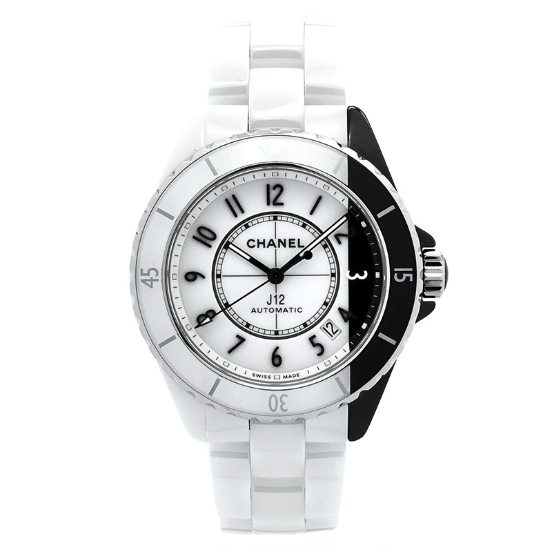 シャネル　CHANEL　J12 パラドックス キャリバー12.1　H6515　38mm　ホワイト/ブラック　USED　中古