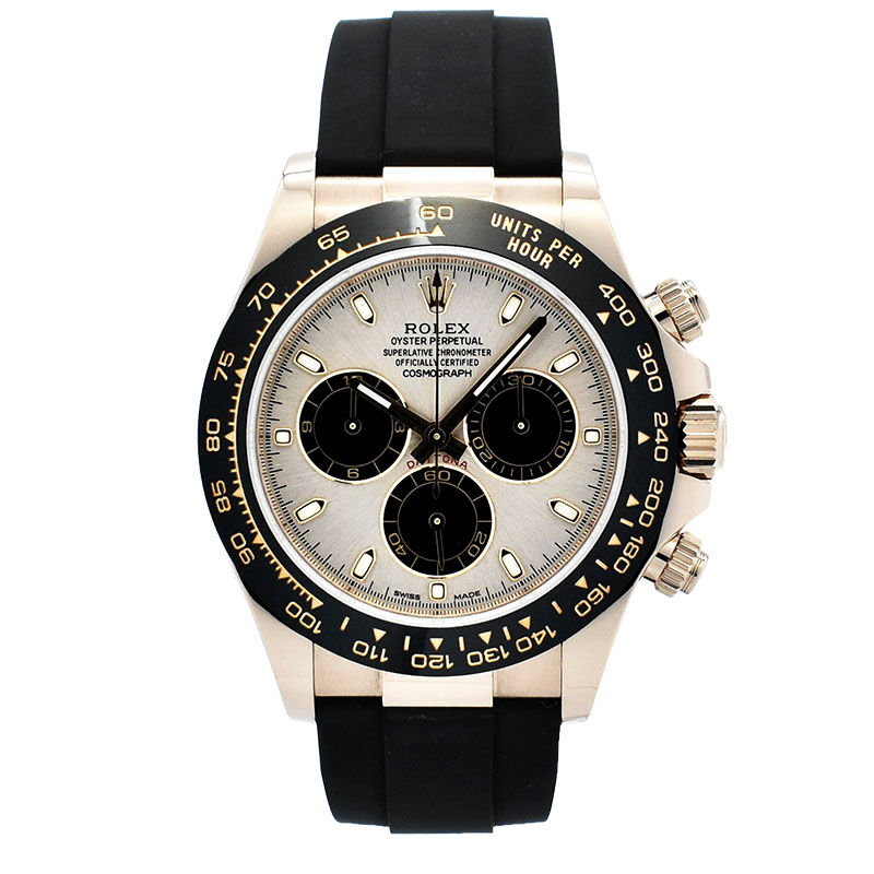 ロレックス　ROLEX　デイトナ　Ref.116515LN　18KERG　サンダスト/ブラック　オイスターフレックス　USED　中古