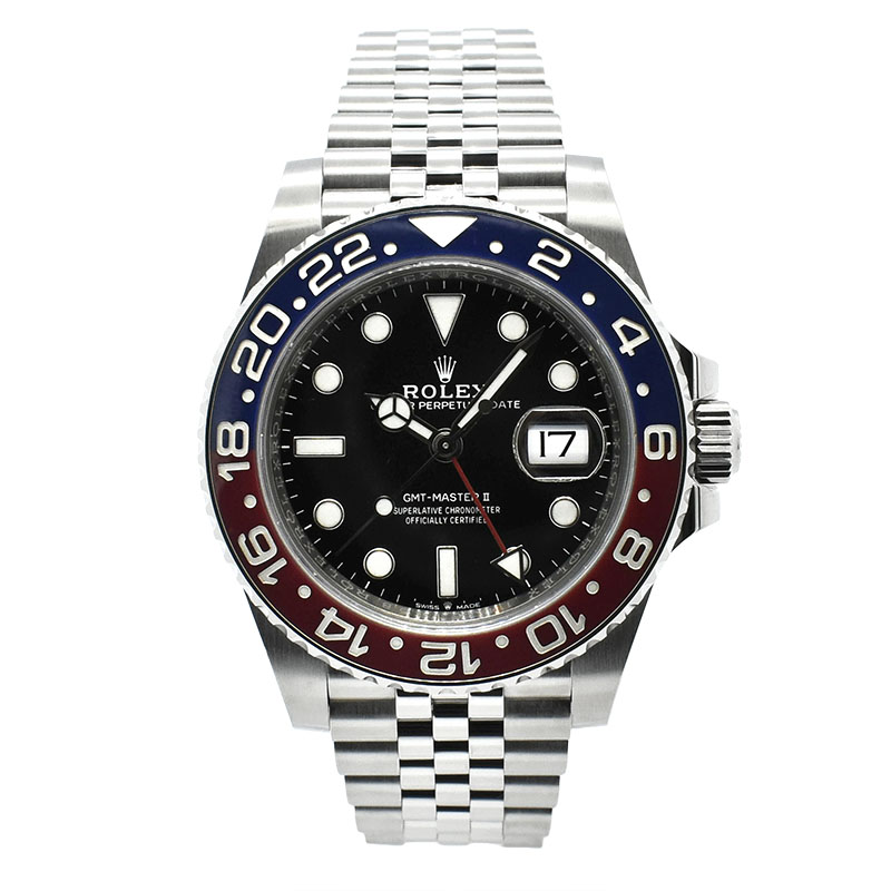 ロレックス　ROLEX　GMTマスター2　Ref.126710BLRO　ブルー/レッドベゼル　40mm　USED　中古