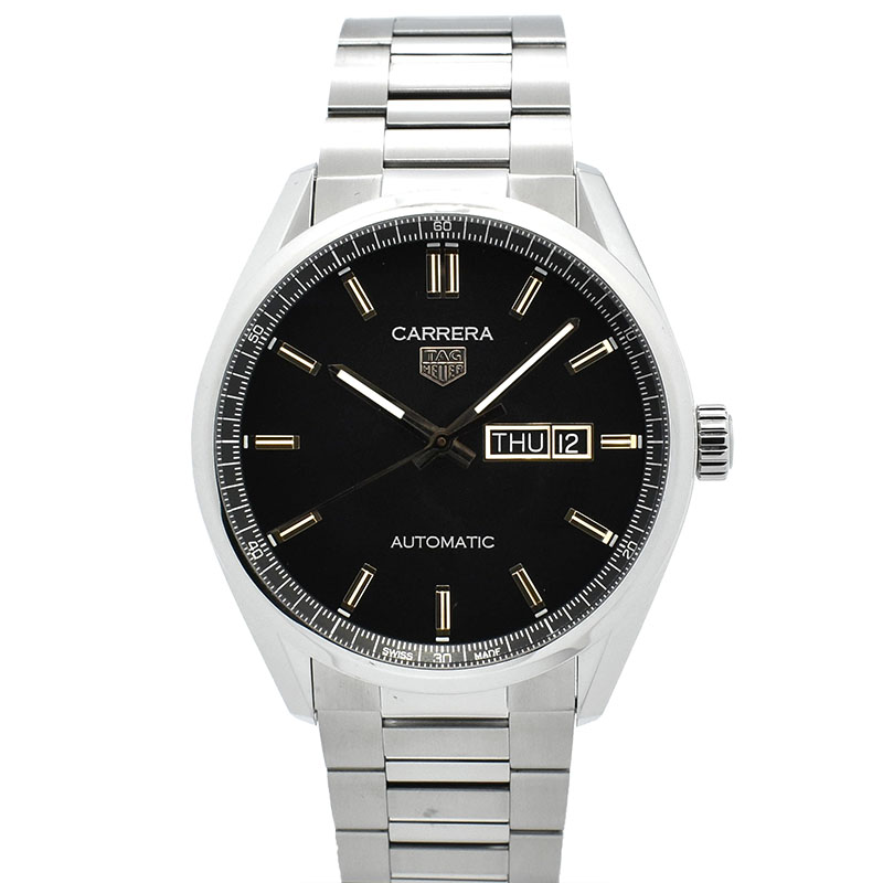 タグホイヤー　TAG HEUER　カレラ デイデイト キャリバー5　WBN2013.BA0640　41mm　USED　中古