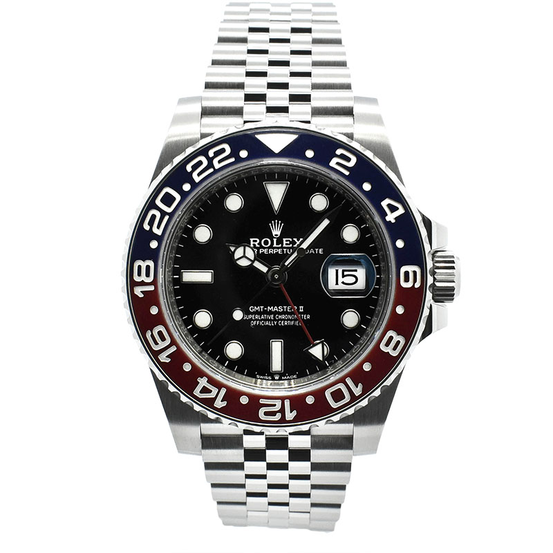 ロレックス　ROLEX　GMTマスター2　126710BLRO　ブルー/レッドベゼル　40mm　未使用品