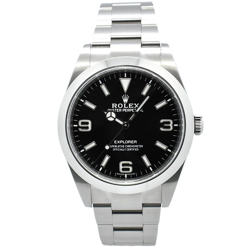 ロレックス　ROLEX　エクスプローラー1　Ref.214270　39mm　クロマライト　USED　中古