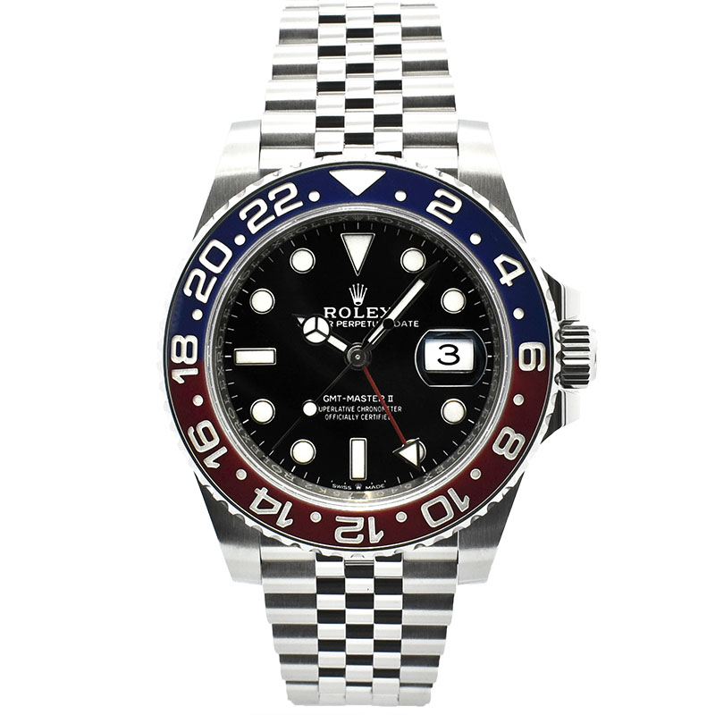 ロレックス　ROLEX　GMTマスター2　Ref.126710BLRO　ブルー/レッドベゼル　40mm　USED　中古