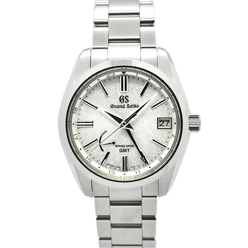 グランドセイコー　GRAND SEIKO　スプリングドライブ GMT パワーリザーブ　SBGE279　シルバー　40mm　未使用品