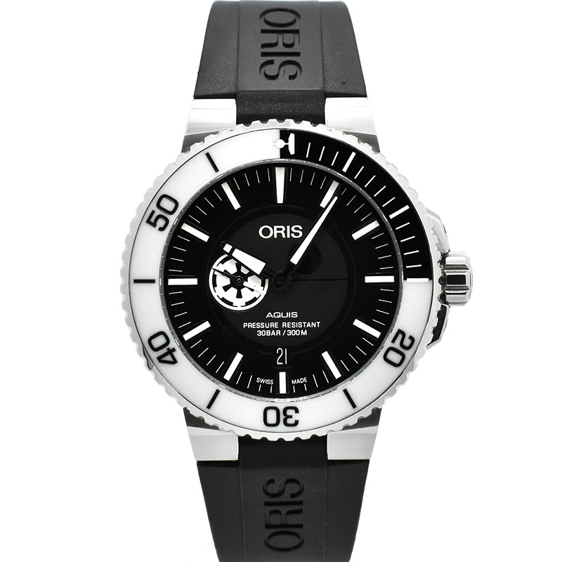 オリス　ORIS　アクイス スターウォーズ ストームトルーパー　743 7734 4184　世界1300本限定　43.5mm　USED　中古