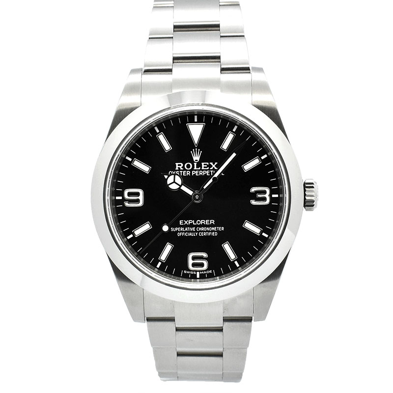 ロレックス　ROLEX　エクスプローラー1　Ref.214270　39mm　クロマライト　USED　中古