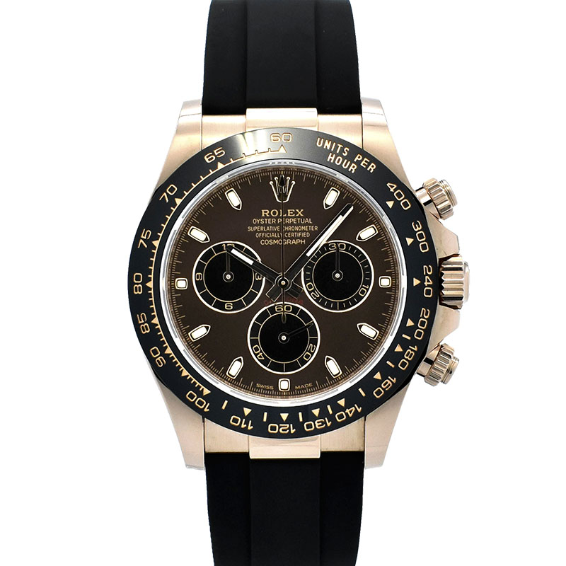 ロレックス　ROLEX　デイトナ　Ref.116515LN　18KERG　40mm　チョコレート/ブラック　オイスターフレックス　USED　中古
