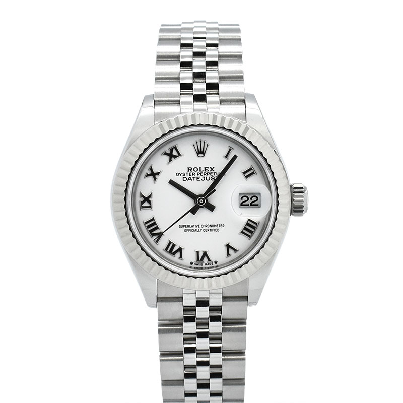 ロレックス　ROLEX　レディ デイトジャスト 28　Ref.279174　ホワイトローマ　SS×WG　USED　中古