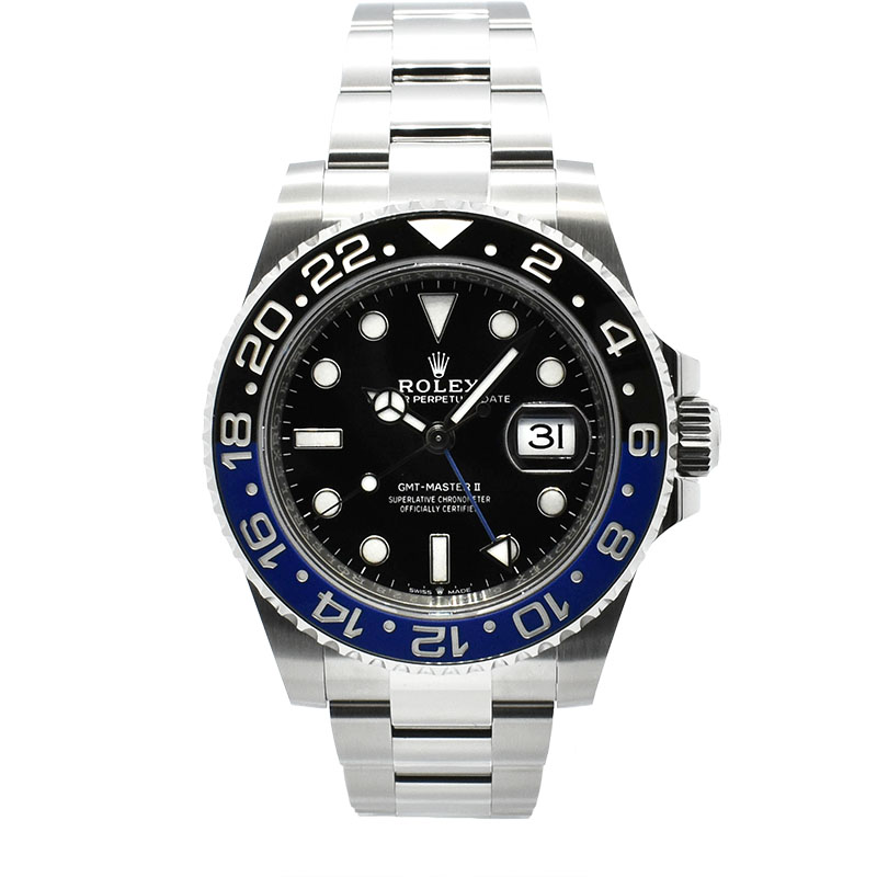 ロレックス　ROLEX　GMTマスター2　Ref.126710BLNR　ブルー/ブラックベゼル　40mm　新品アウトレット