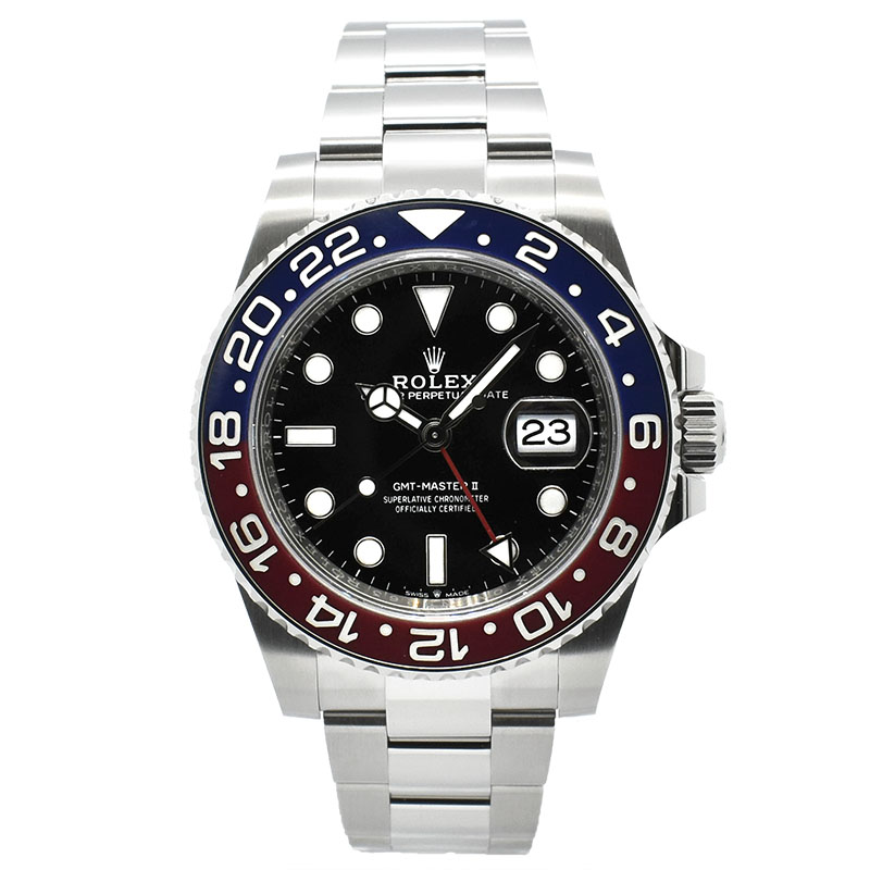 ロレックス　ROLEX　GMTマスター2　Ref.126710BLRO　ブルー/レッドベゼル　40mm　未使用品
