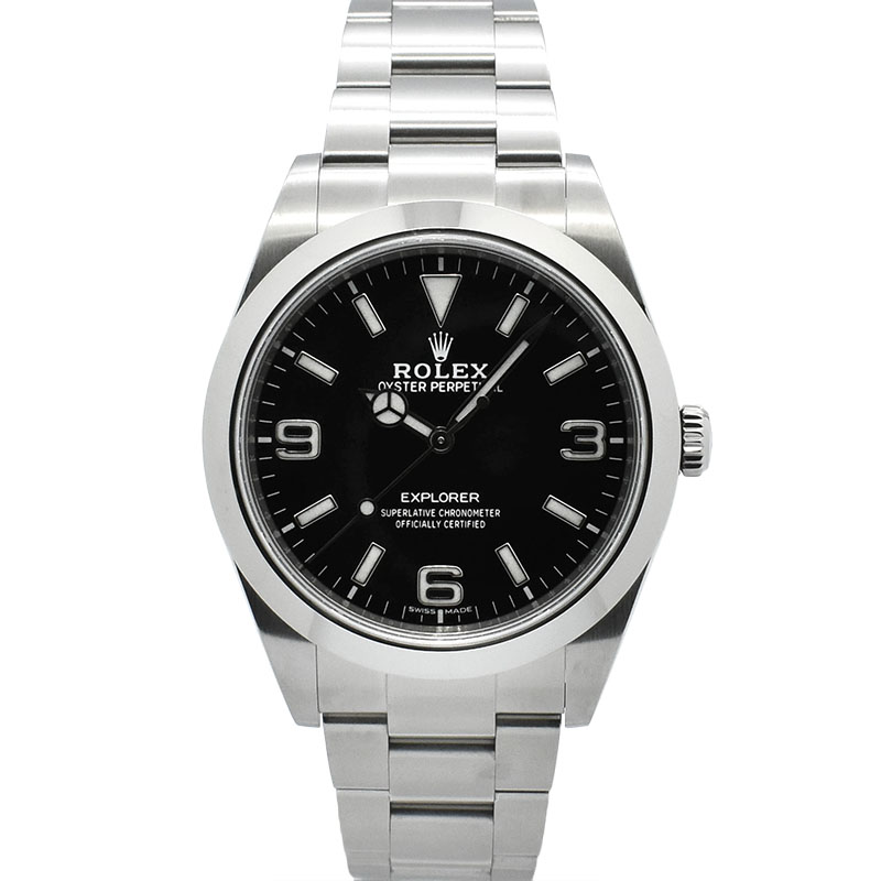 ロレックス　ROLEX　エクスプローラー1　Ref.214270　39mm　クロマライト　USED　中古