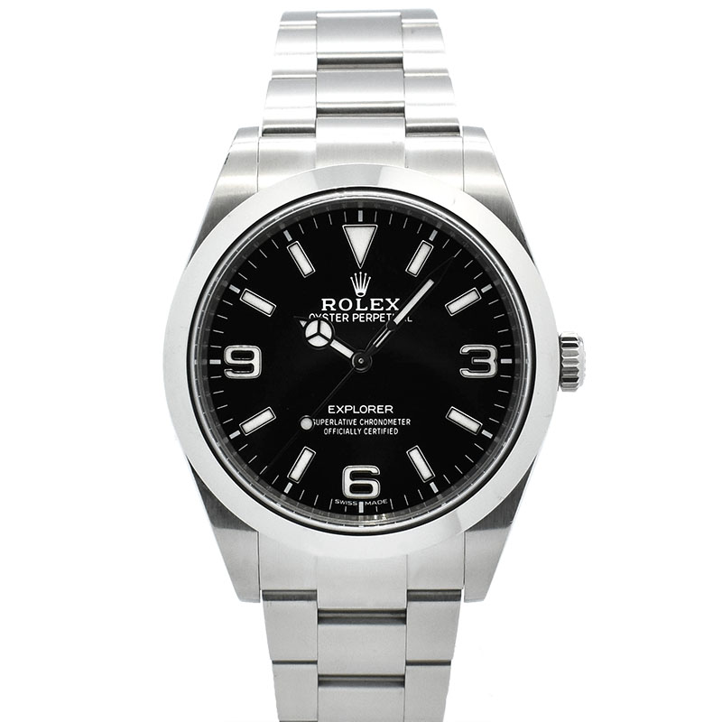 ロレックス　ROLEX　エクスプローラー1　Ref.214270　39mm　クロマライト　USED　中古