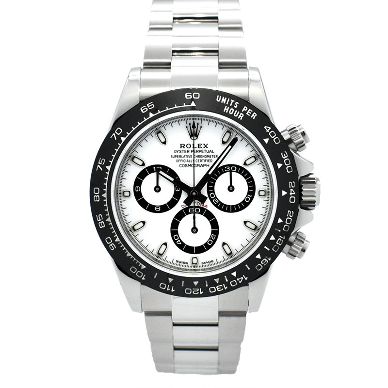ロレックス　ROLEX　コスモグラフ デイトナ　Ref.116500LN　ホワイト　セラミックベゼル　USED　中古