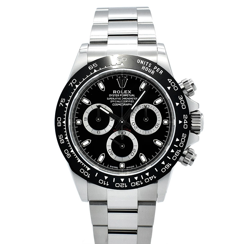ロレックス　ROLEX　コスモグラフ デイトナ　Ref.116500LN　ブラック　セラミックベゼル　USED　中古