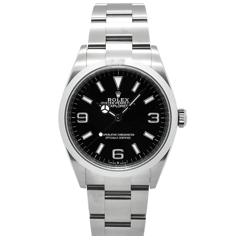 ロレックス　ROLEX　エクスプローラー1　Ref.124270　36mm　ブラック　未使用品