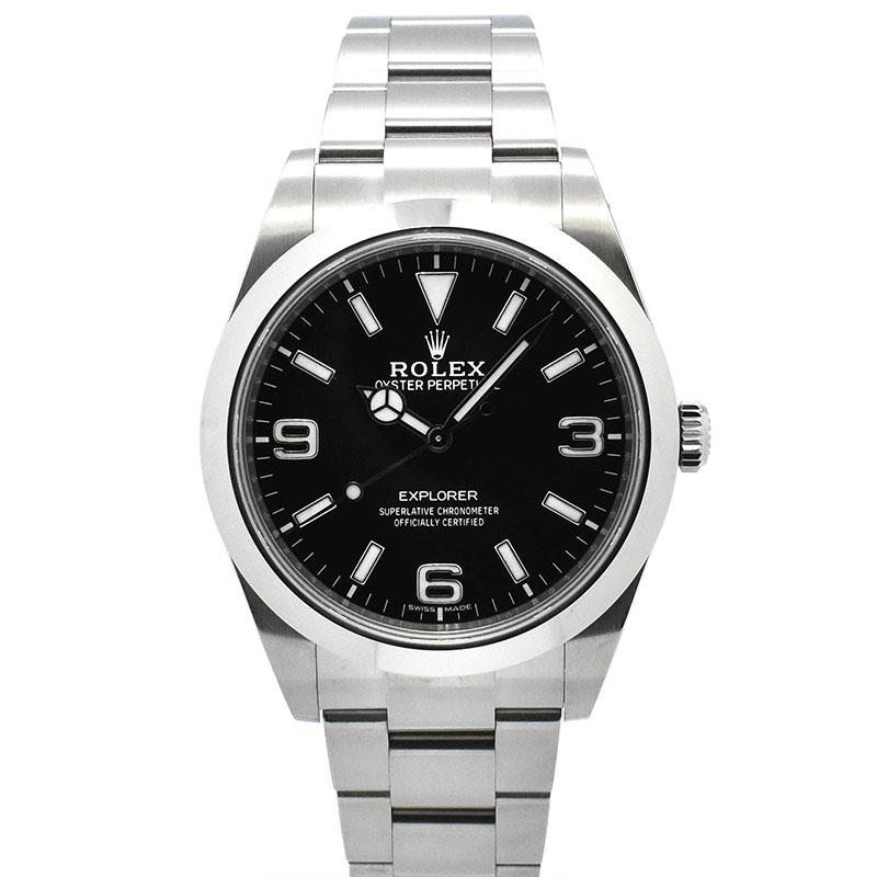 ロレックス　ROLEX　エクスプローラー1　Ref.214270　39mm　クロマライト　USED　中古