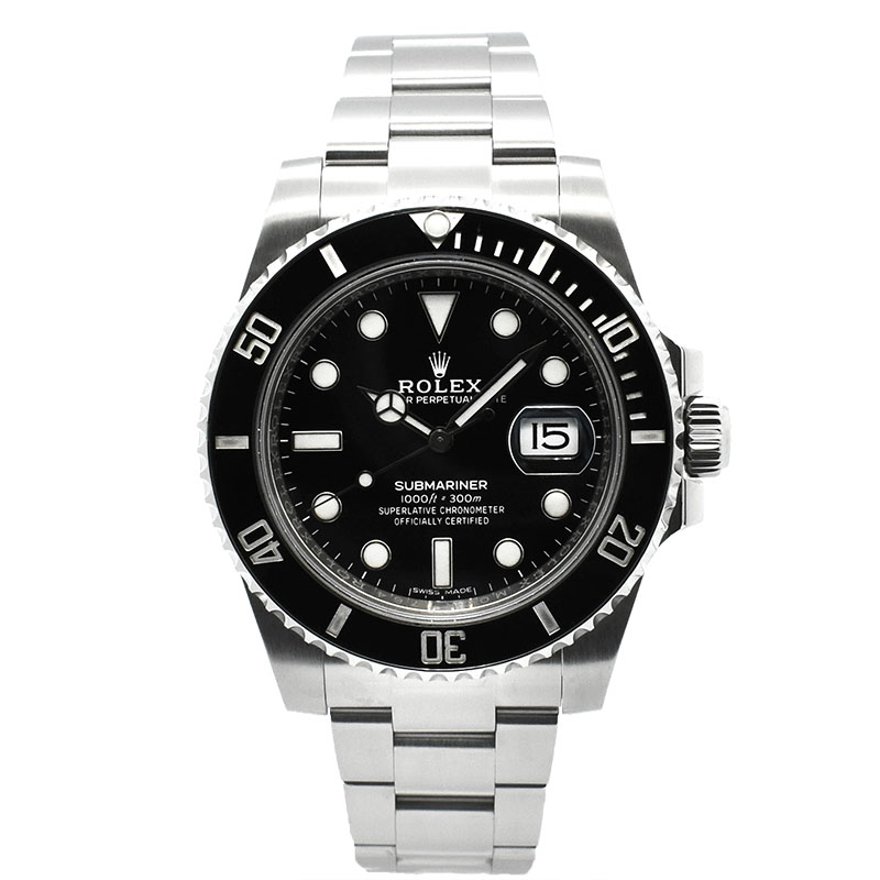ロレックス　ROLEX　サブマリーナデイト　Ref.116610LN　ブラック　40mm　USED　中古