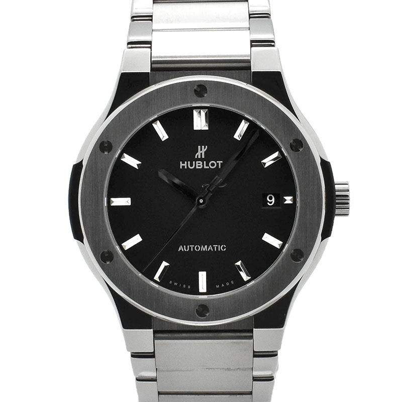 ウブロ　HUBLOT　クラシックフュージョン　チタニウム　510.NX.1170.NX　45mm　USED　中古