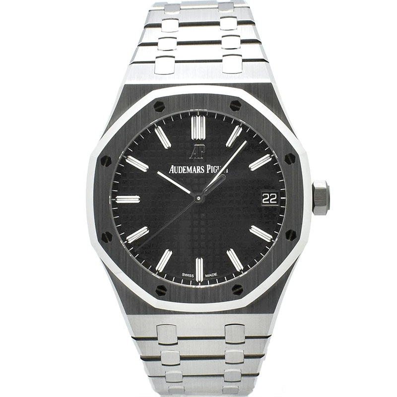 オーデマ・ピゲ　AUDEMARS PIGUET　ロイヤルオーク オートマティック　15500ST.OO.1220ST.03　41mm　ブラック　USED　中古