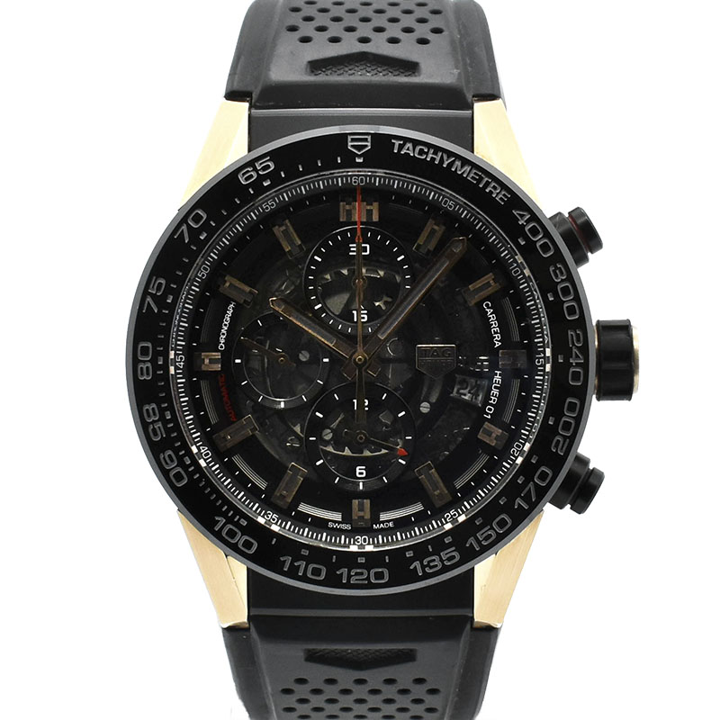 タグホイヤー　TAG HEUER　カレラ クロノグラフ キャリバー ホイヤー01　CAR2A5A.FT6044　45mm　USED　中古