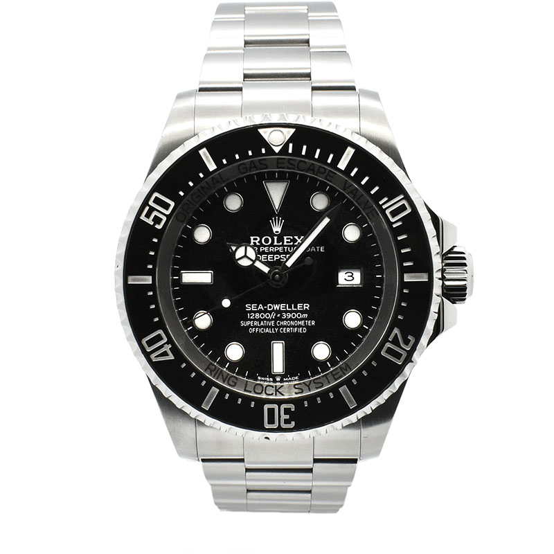ロレックス　ROLEX　シードゥエラー ディープシー　Ref.126660　44mm　ブラック　USED　中古