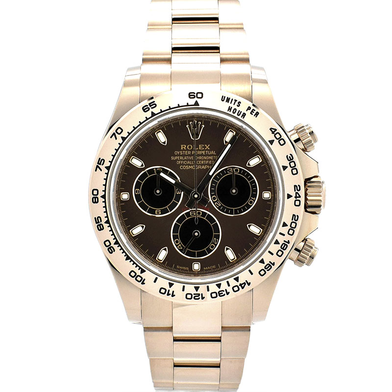 ロレックス　ROLEX　デイトナ　Ref.116505　18KERG　チョコレート/ブラック　40mm　未使用品
