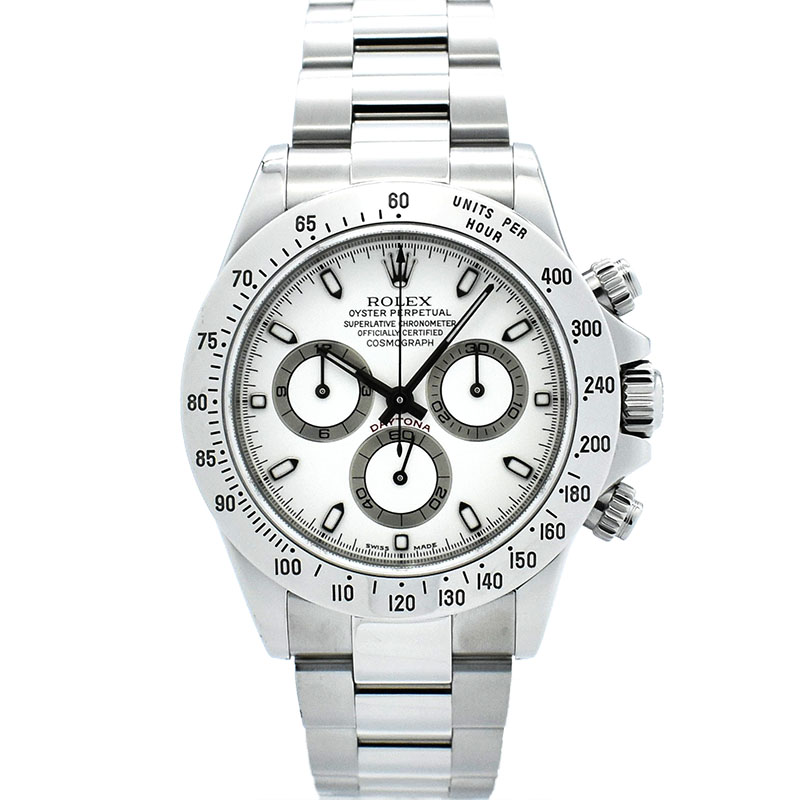 ロレックス　ROLEX　デイトナ　Ref.116520　アイボリー(クリーム)ダイヤル　K番　USED　中古