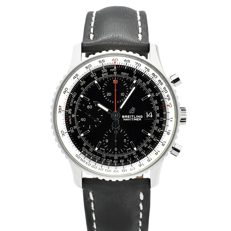 ブライトリング　BREITLING　ナビタイマー1 クロノグラフ 41　A13324　41mm　ブラック　USED　中古