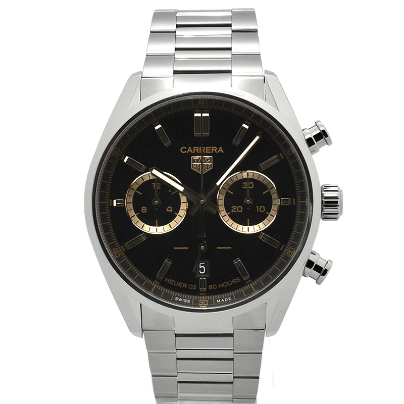 タグホイヤー　TAG HEUER　カレラ キャリバーホイヤー02 クロノグラフ ジャパンリミテッドエディション　CBN2019.BA0642　日本300本限定　SS　42mm　USED　中古