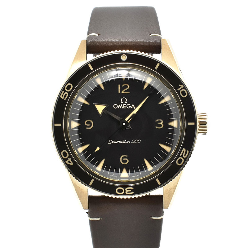 オメガ　OMEGA　シーマスター300 コーアクシャル マスタークロノメーター　234.92.41.21.10.001　41mm　ブロンズゴールド　未使用品