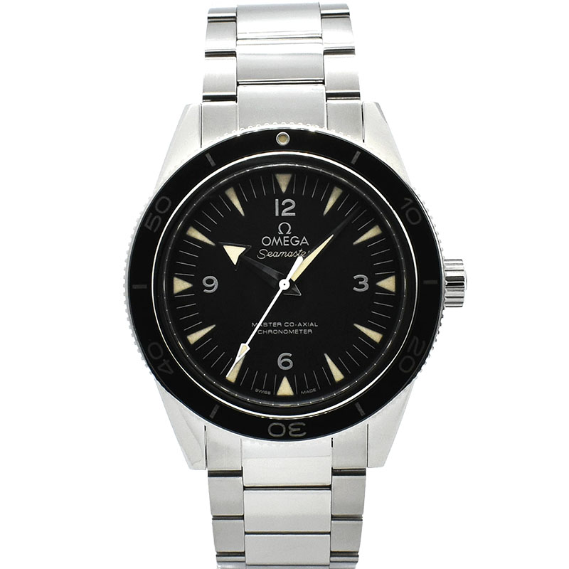 オメガ　OMEGA　シーマスター300 マスターコーアクシャル　233.30.41.21.01.001　41mm　USED　中古