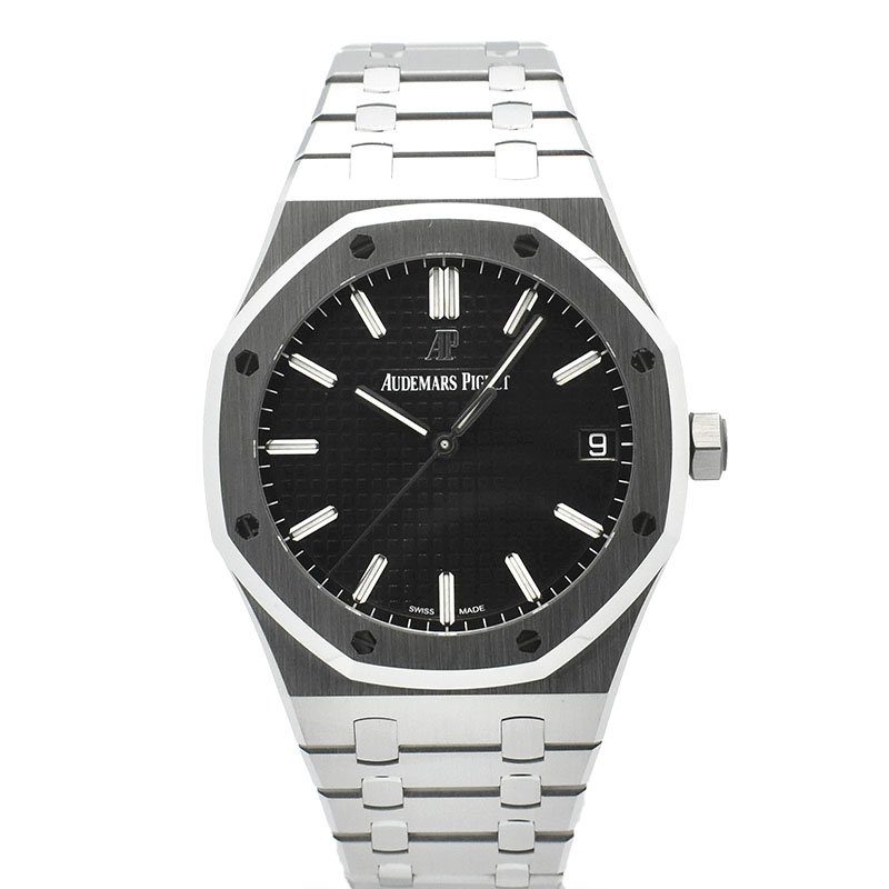 オーデマ・ピゲ　AUDEMARS PIGUET　ロイヤルオーク オートマティック　15500ST.OO.1220ST.03　41mm　ブラック　USED　中古