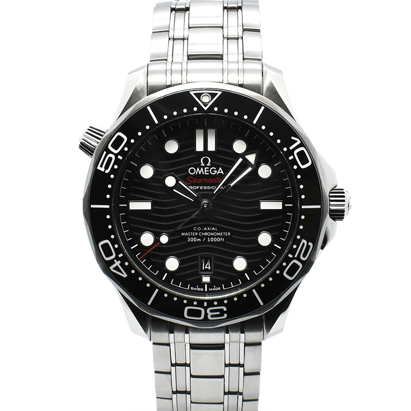 オメガ　OMEGA　シーマスター300 コーアクシャル マスタークロノメーター　210.30.42.20.01.001　ブラック　42mm　未使用品