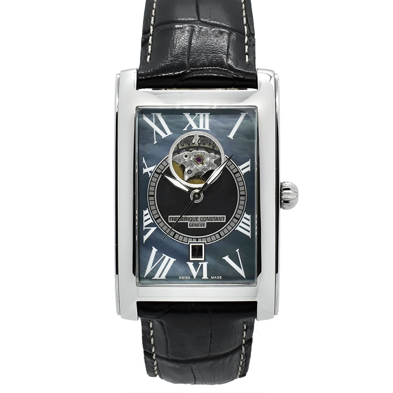 フレデリック・コンスタント　FREDERIQUE CONSTANT　カレ ハートビート　FC-315MPB4C26　ブラックシェル　39×31mm　世界500本限定　USED　中古