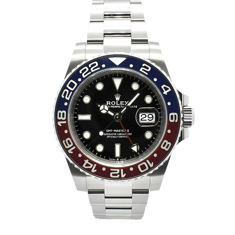 ロレックス　ROLEX　GMTマスター2　Ref.126710BLRO　ブルー/レッドベゼル　40mm　未使用品