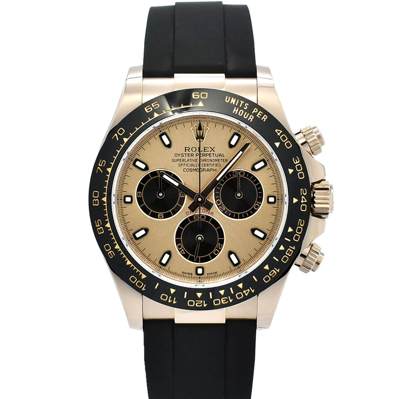 ロレックス　ROLEX　デイトナ　Ref.116515LN　18KERG　ピンク/ブラック　オイスターフレックス　USED　中古