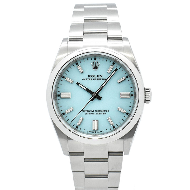 ロレックス　ROLEX　オイスターパーペチュアル 36　Ref.126000　ターコイズブルー　36mm　USED　中古