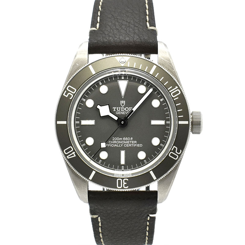 チューダー(チュードル)　TUDOR　ヘリテージ ブラックベイ フィフティエイト 925　Ref.79010SG　39mm　グレー　シルバー925　USED　中古