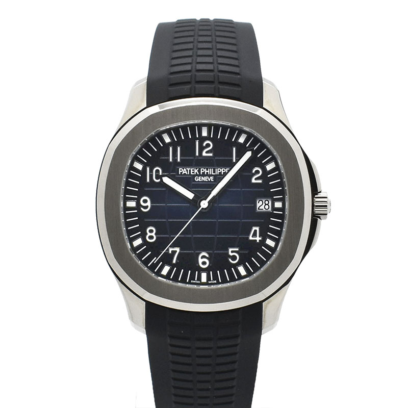 パテックフィリップ　PATEK PHILIPPE　アクアノート 20周年記念　5168G-001　18KWG　42.2mm　ブルー　USED　中古